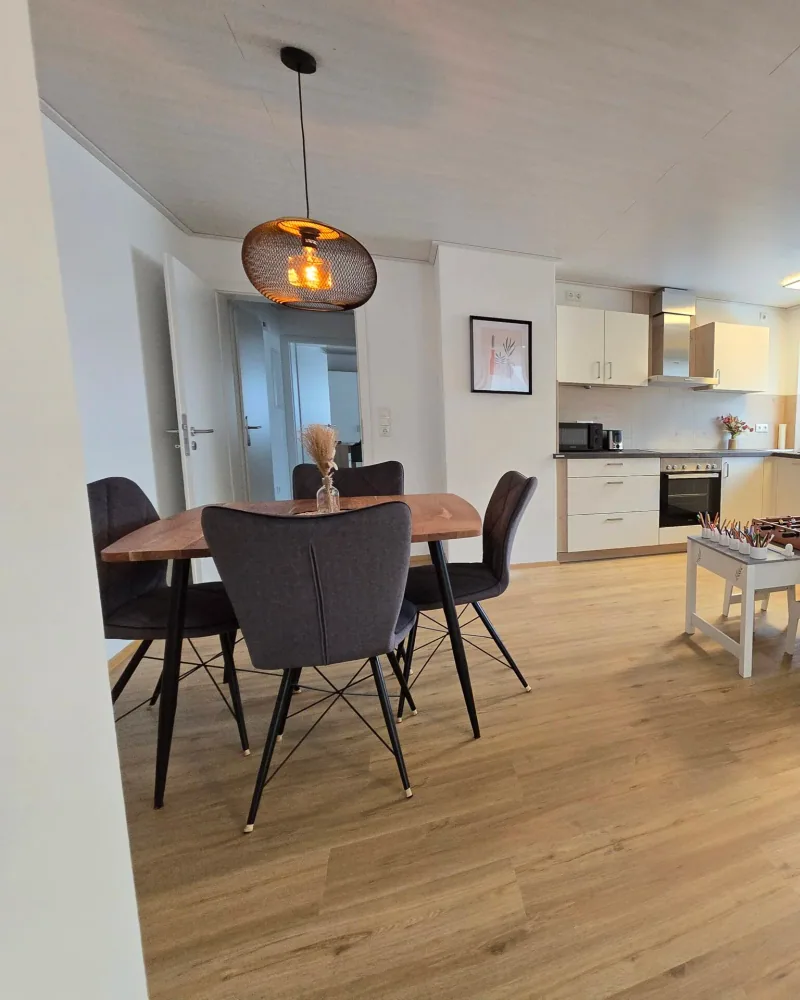 Wohnzimmer Apartment Leidenberger Colmberg